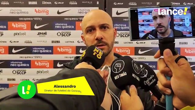 Alessandro fala sobre possiveies negociações no elenco do Corinthians