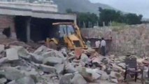 उदयपुर: यूआईटी ने की बड़ी कार्रवाई, बिना स्वीकृति के बना रहे एक रिसॉर्ट पर चला बुलडोजर