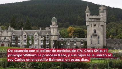 George, Charlotte y Louis disfrutan del verano en Balmoral... ¡como su padre!