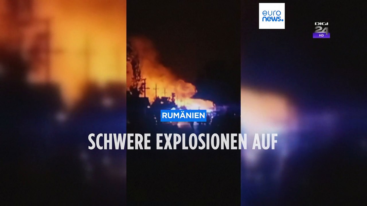 Rumänien: Schwere Explosionen erschüttern Crevedia