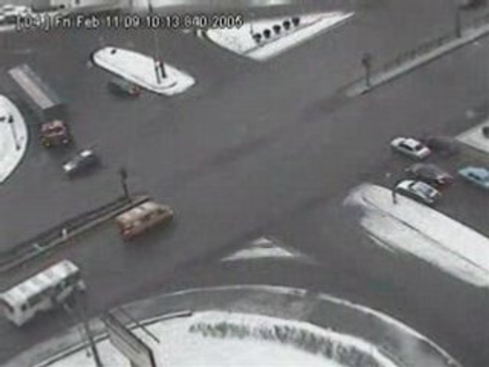 Intersection très dangeureuse