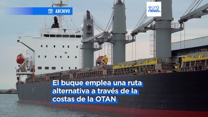 Ucrania envía un segundo buque cargado de grano a través del mar negro