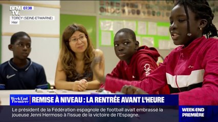 Des stages de remise à niveau avant la rentrée
