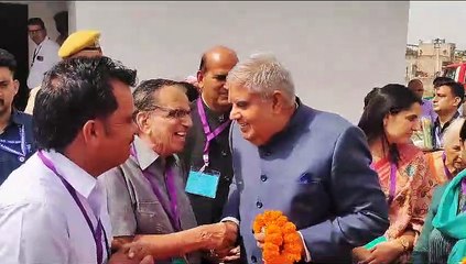 देखें वीडियो@ उप राष्ट्रपति जगदीप धनखड़ का झुंझुनूं दौरा