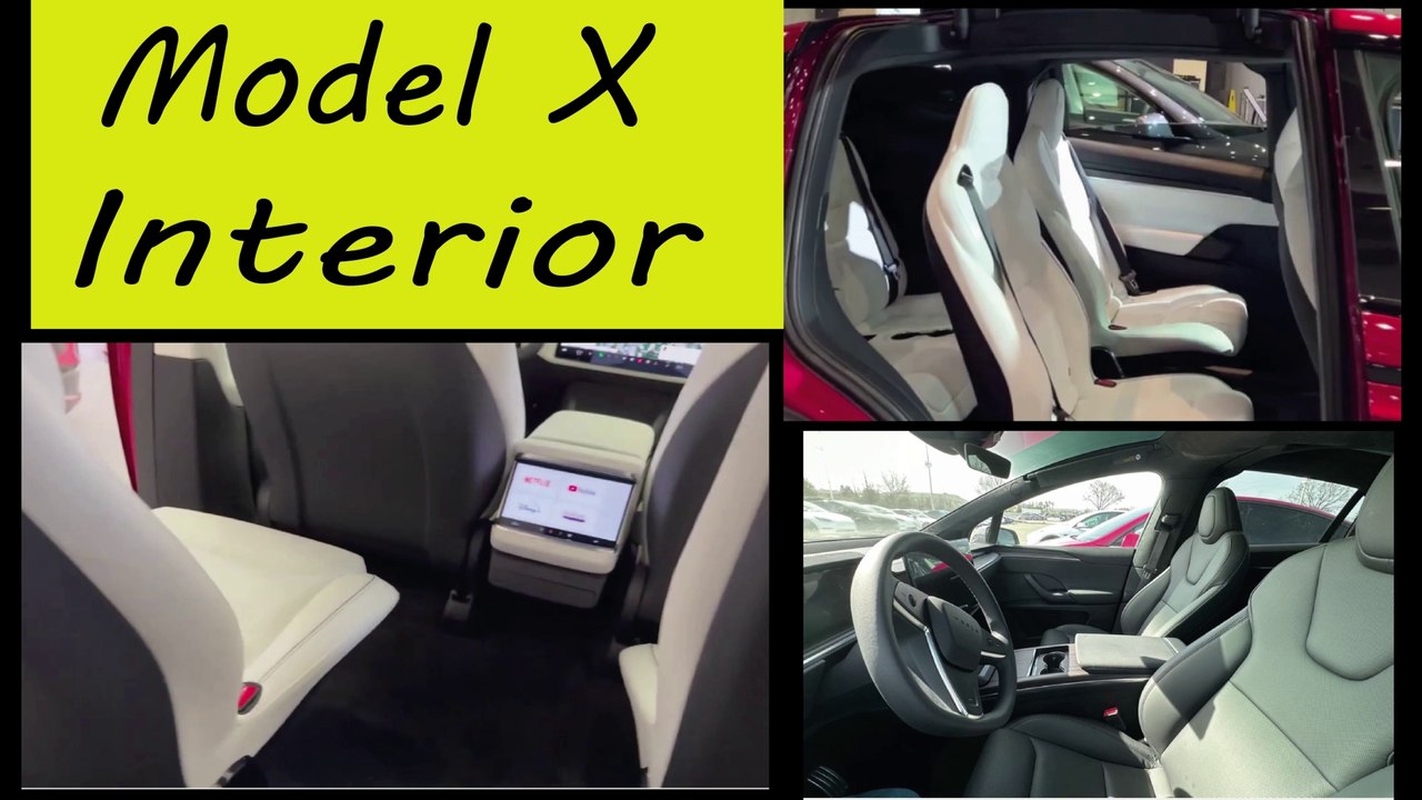 Tesla Model X Interior