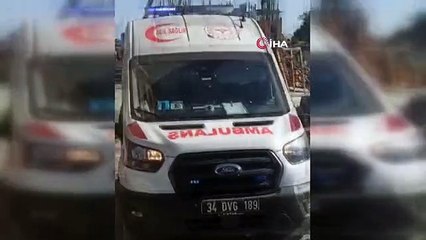 Güngören'de inşaattan kafasına malzeme düşen genç hayatını kaybetti