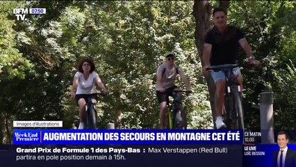 Les interventions des secours en montagne en augmentation cet été