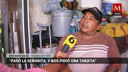 ¡Historia admirable! Hombre con muletas se hace viral por cargar muebles