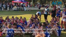 Katrina Rekunow named best on ground in AFL decider