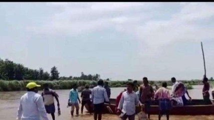 మన్యం జిల్లా: పొంగిన వాగులు... తప్పని ప్రమాదకర ప్రయాణాలు