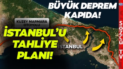 Büyük İstanbul Depreminde Halk İşte Böyle Tahliye Edilecek! Çarpıcı Kuzey Detayı