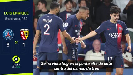 Luis Enrique, a un periodista: "¡Bravo! Aprobado como entrenador"