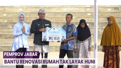 5 Tahun Menjabat, Ridwan Kamil Sebut Pemprov Jabar Sudah Renovasi Ratusan Ribu Rumah Tak Layak Huni