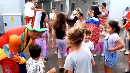 Samandağ'da depremzede çocuklara etkinlik düzenlendi