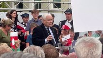 Jarosław Kaczyński w Sokołowie