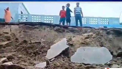 दरभंगा: आसमानी आफत का अटैक! धराशायी हुआ यह मकान, देखें बारिश का कहर