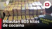 La Guardia Civil incauta 805 kilos de cocaína en una nave del polígono industrial de Santa Fe, Granada