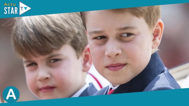 George et Louis de Galles Les fils du prince William et de Kate Middleton véritables beaux gosses