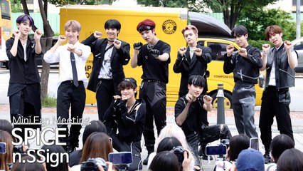 [4K] n.SSign (엔싸인) "SPICE" 음악중심 미니 팬미팅 | n.SSign Music Core Mini Fan Meeting