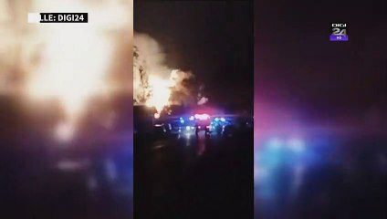 Explosion an Flüssiggastankstelle in Rumänien - ein Toter, viele Verletzte