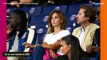 Ophélie Meunier lumineuse auprès de Mathieu, Raymond Domenech et son fils avec Estelle Denis... tous là pour le PSG