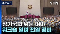 정기국회 앞두고 전열 정비...오염수·사법 리스크 갈등 계속 / YTN