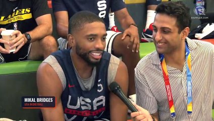 FIBA 2023: Bridges on budding friendship with Reaves
