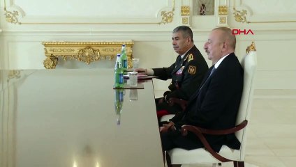 Le ministre Güler a rendu visite au président azerbaïdjanais Aliyev