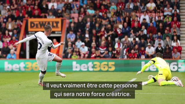 Postecoglou ravi d'avoir eu Maddison dans la poubelle des bons plans