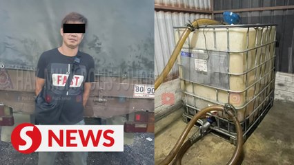 Man nabbed, 5,000 litres of subsidised diesel seized in JB