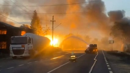 Fallece una persona y decenas resultan heridas tras la doble explosión de una gasolinera en Rumanía