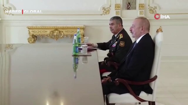 Milli Savunma Bakanı Güler, Azerbaycan Cumhurbaşkanı Aliyev tarafından kabul edildi