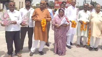 रीवा: कैबिनेट मंत्री राजेंद्र शुक्ल का हुआ आगमन, जगह-जगह हुआ भव्य स्वागत