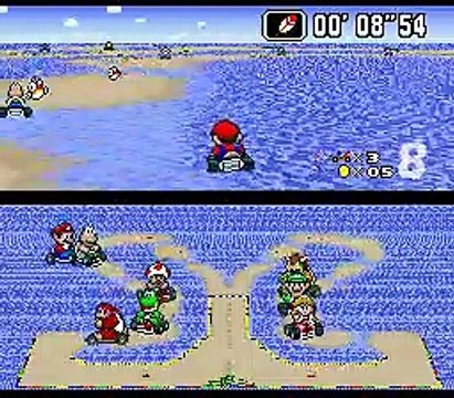 Super Mario Kart: Alternate Tracks online multiplayer - snes