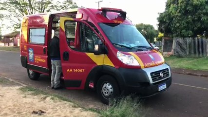 Jovem, de 23 anos, pede ajuda à moradores após ter sido supostamente atropelado
