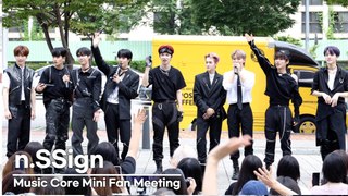 [4K] n.SSign (엔싸인) 음악중심 미니 팬미팅 | n.SSign Music Core Mini Fan Meeting