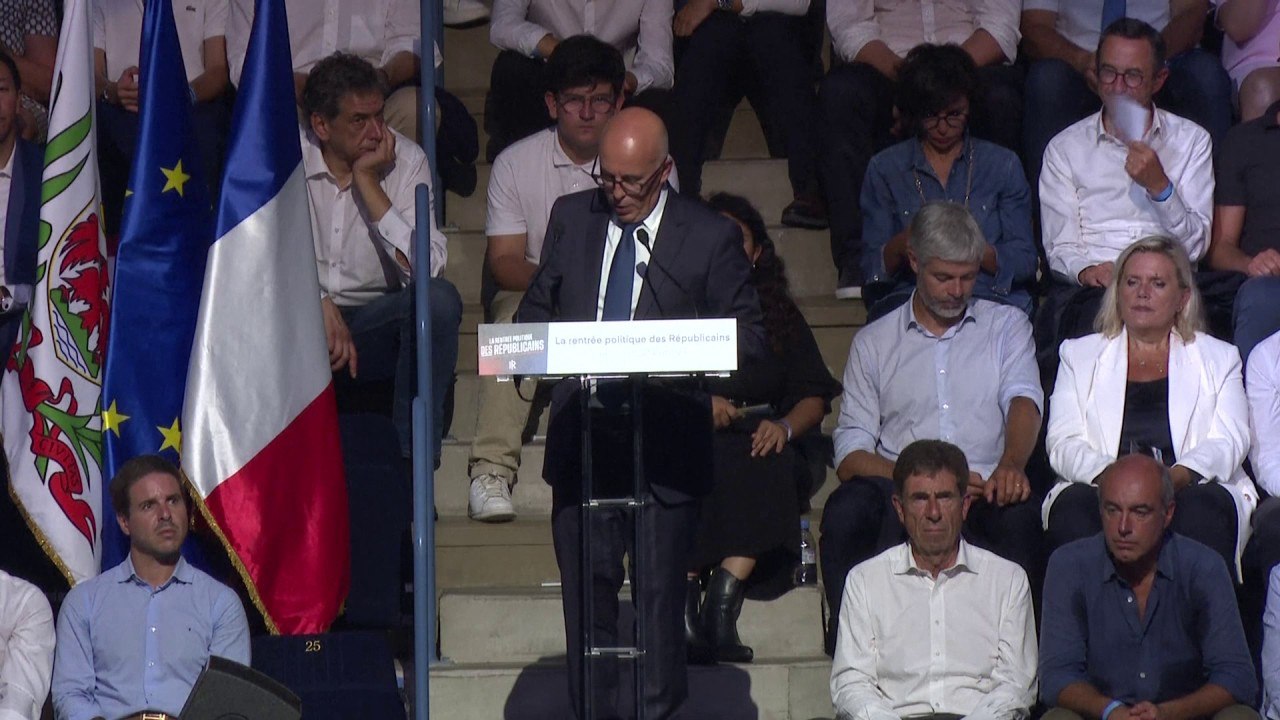 Éric Ciotti: "Repensons fondamentalement notre modèle social autour du travail et non plus autour de l'oisiveté"