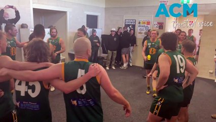 The Dimboola Roos celebrate its WFNL elimination final win  | The Wimmera Mail Times | Sunday, August 27, 2023