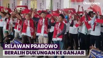 Ratusan Relawan Prabowo Beralih Dukungan ke Ganjar