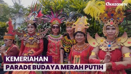 1500 Peserta Ramaikan  Parade Budaya Merah Putih, Dari Sabang Hingga Merauke