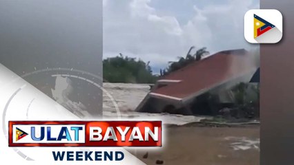 Bahay sa Ilocos Sur, nilamon ng ilog sa kasagsagan ng malakas na ulan dahil sa Bagyong #GoringPH