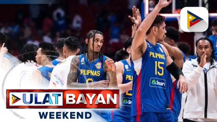Pilipinas, nangunguna sa standing ng Asian teams sa FIBA World Cup