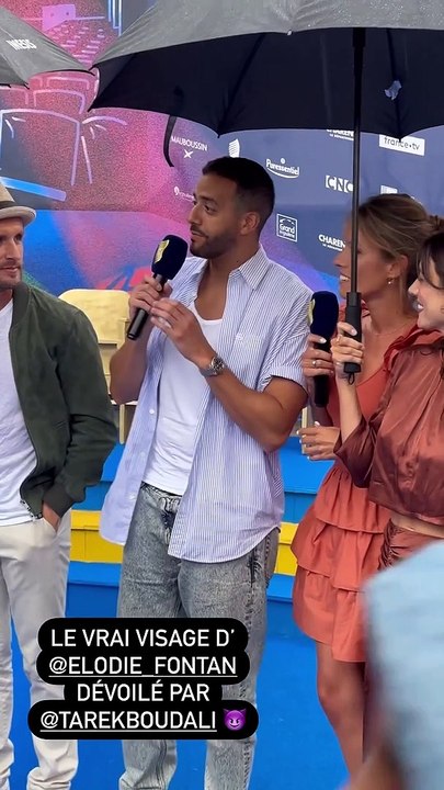 Tarek Boudali parle d'Élodie Fontan.16ème édition du Festival du film d'Angoulême