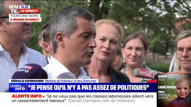 Gérald Darmanin: Nous sommes très heureux d'accueillir Élisabeth Borne