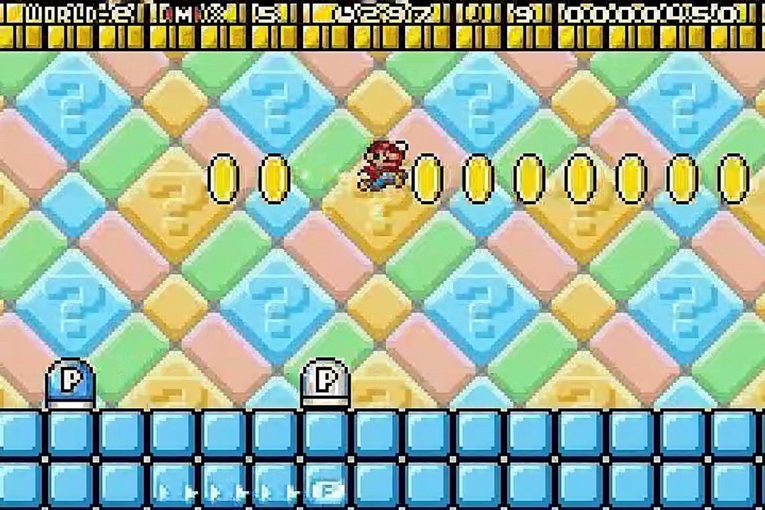 SMB3 (SMA4) - SMW Blue Switch Palace