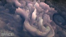 Jupiter's Cloud Topped In 3D JunoCam Visualization
