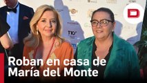 Entran a robar en casa de María del Monte mientras ella estaba dentro