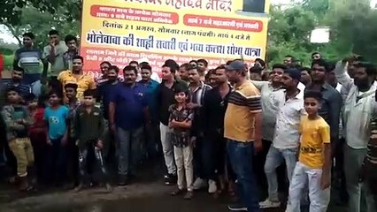 ध्वजा लगाने का विवाद बढ़ा तो छावनी बना दिया गांव को