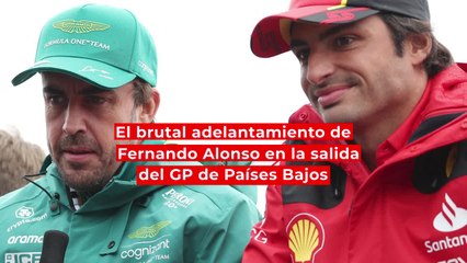 El brutal adelantamiento de Fernando Alonso que le hizo colocarse segundo