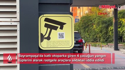 Araç sahiplerine kötü sürpriz! Otoparka giren arabasını bembayaz buldu
